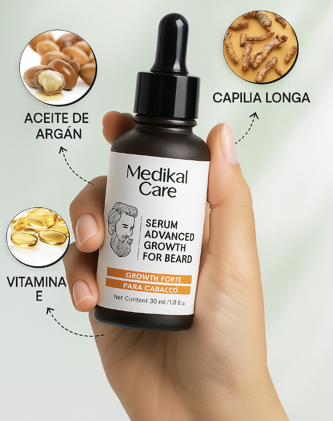 Aceite Fortalecedor para Barba