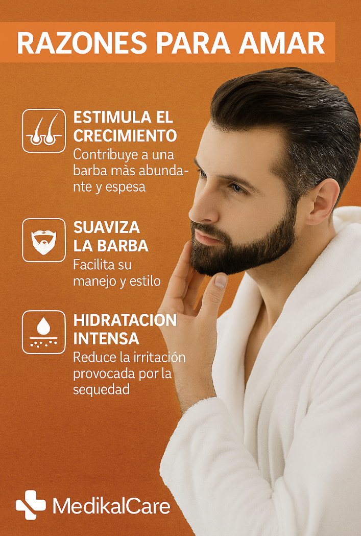 Aceite Fortalecedor para Barba