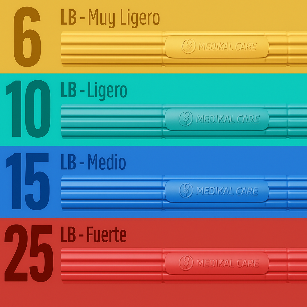 Barras de Ejercicio Medikal Care