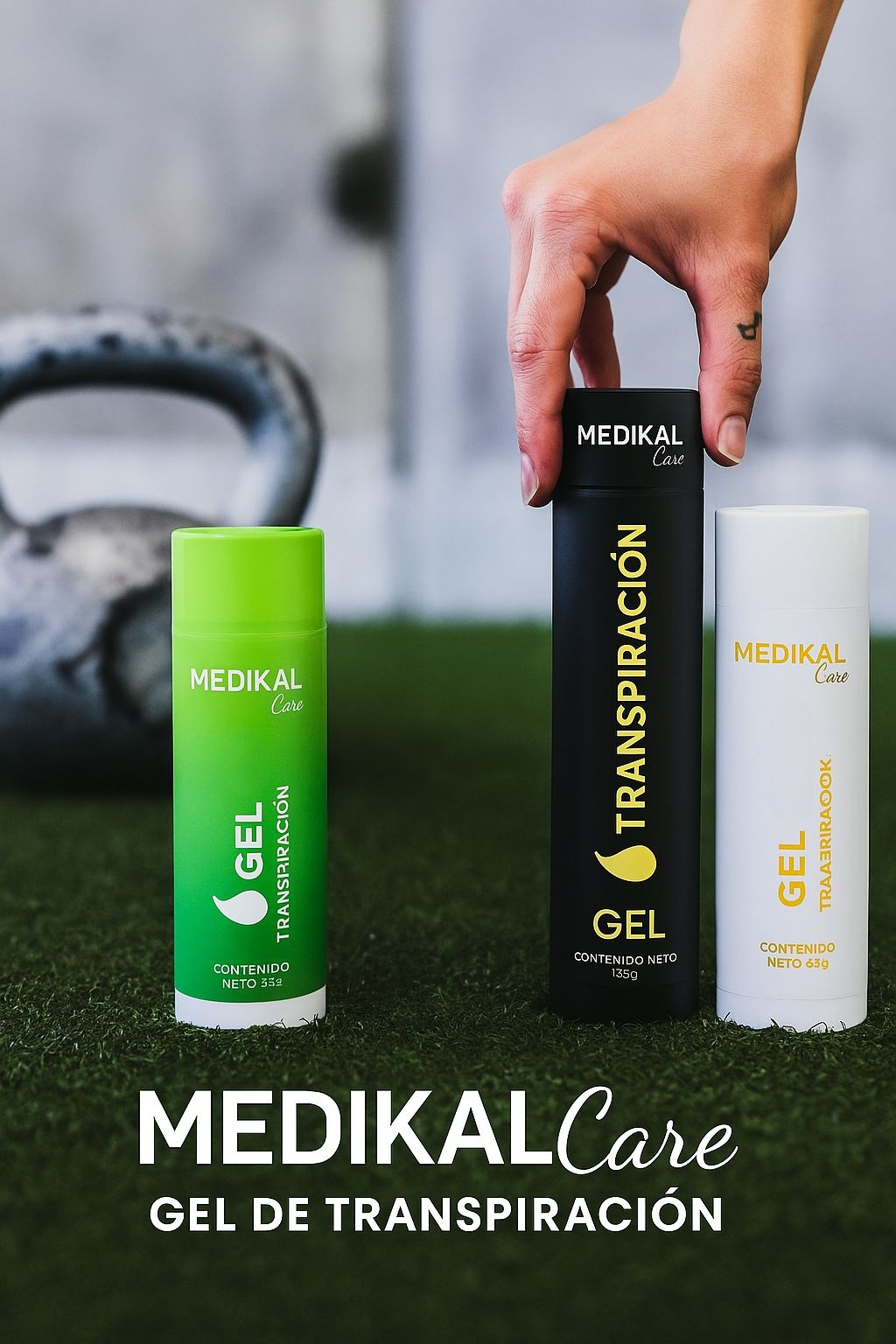 Barra Potenciadora de Sudoración Medikal Care