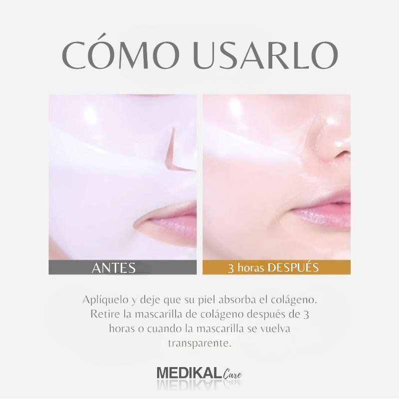 Máscara Estimulante de Colágeno - Medikal Care