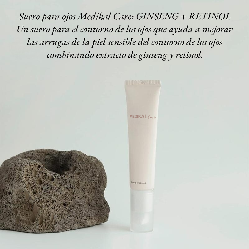 Suero Revitalizante para los Ojos: Ginseng + Retinol - Medikal Care