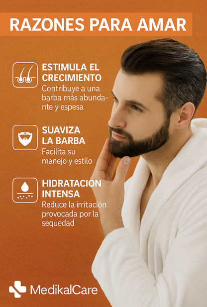Aceite Fortalecedor para Barba