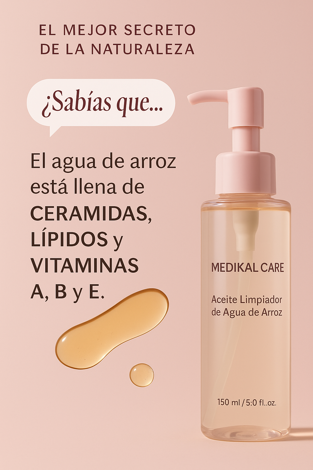 Aceite Limpiador Facial - Medikal Care
