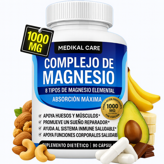 Magnesium Complex® De Alta Pureza Anti-Edad