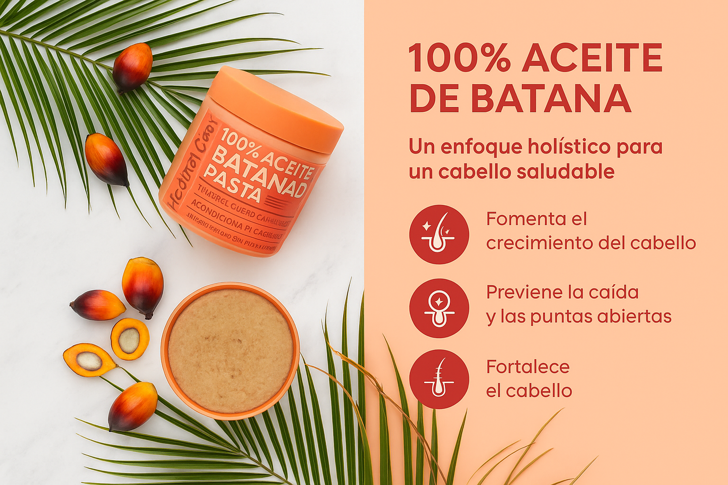 Aceite Batana para Cabello
