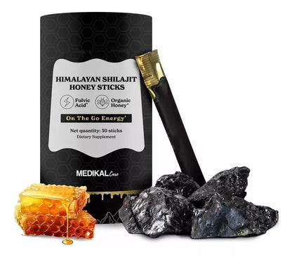 Barras de Shilajit con Miel y Azafrán - Medikal Care