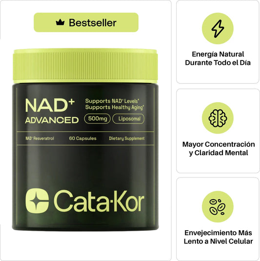 NAD+ Advanced de Alta Pureza Anti-Envejecimiento