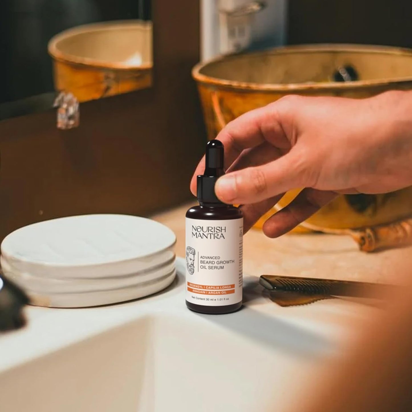 Aceite Fortalecedor para Barba