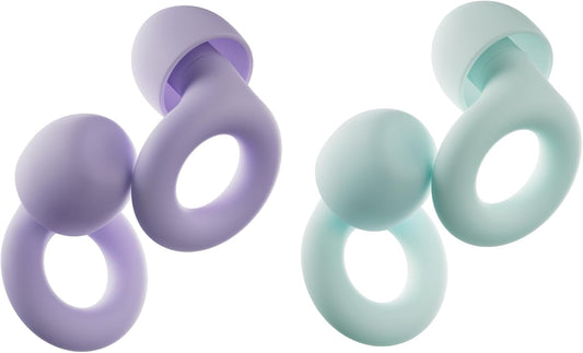 Tapones de silicona para dormir y nadar con filtro reductor de ruido